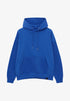 PULL & BEAR BASIC HOODIE UNISEX | BLUE DENIM